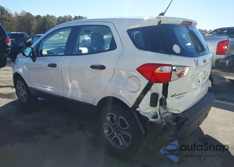 2021 Ford Ecosport S из США, поврежденный, VIN MAJ3S2FE2MC438728